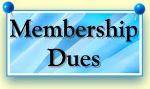 2022 Dues are due by 1/1/2022